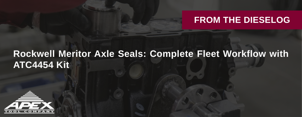 Rockwell Meritor Axle Seals: Complete Fleet Workflow with ATC4454 Kit
